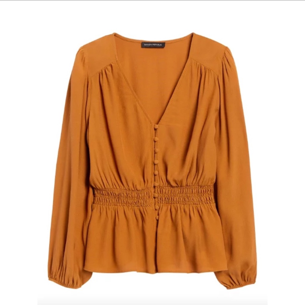 NWT: Banana Republic Boho Peplum Top
